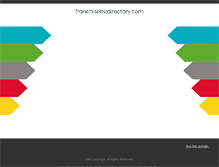 Tablet Screenshot of franchisebizdirectory.com